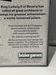 The Palace of Mad King Ludwig Board Game Bezier Games New Sealed NIB ages 13+