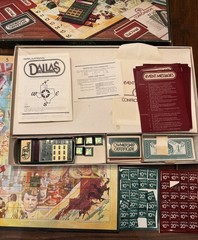 DALLAS Mattel Electronic Board Game 1981 Parker Brothers Working