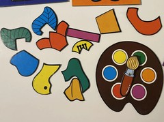 Vintage “Girocolor” Puzzle Game By Diset – Ages 3 to 8 – Complete!