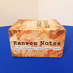 Ransom Notes Game Complete Charty Party 2023 Word Magnets Complete