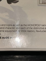 NEW SEALED Monopoly Board Game 2004 Parker Brothers Ages 8-Adult Free Shipping