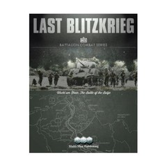 Multiman War Game Last Blitzkrieg Box Fair/NM