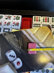 Yellow Mountain Imports Professional Chinese Mahjong Game Set New Sealed w/Case