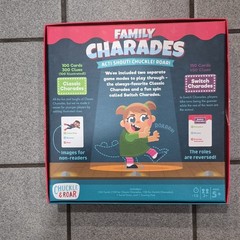 Chuckle & Roar Family Charades Card Game, 2 Ways to Play, Ages 5+, 3+ Players