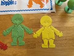 Poppin Hoopies 1968 Board Game Ideal Toys Board Pieces Box missing 1 hoppie