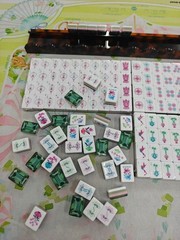 Emerald Inspired 4-Layer American Mahjong Tiles