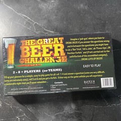 The Great Beer Challenge Game – 2-8 players from Boxer Games✅NEW SEALED✅