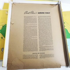 Vintage 1961 Arnold Palmer’s Inside Golf Board Game – Complete David Bremson Co.
