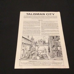 Vintage Talisman 2nd Edition Board Game CITY EXPANSION SET 100% COMPLETE & EXC!