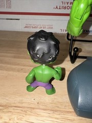 Marvel Battle Masters The Hulk Hasbro 2013 Handheld Fun 5″ Ruffalo + Hulk Mini!!