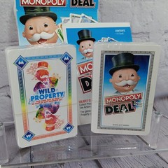Monopoly Deal Card Game Hasbro Game New in Box. 2-5 Players. Play In 15 Minutes