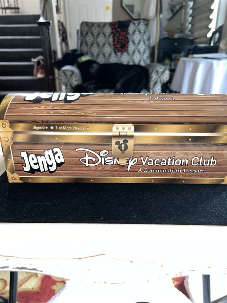 DISNEY VACATION CLUB Jenga PIRATES OF THE CARIBBEAN Edition Used/incomplete