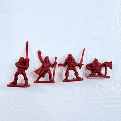 Milton Bradley 1989 HeroQuest Replacement Figures LOT Monsters Heroes Miniatures