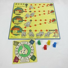 Vintage 1958 The Children’s Hour Parker Brothers 3 Games in 1, Each 20 minutes