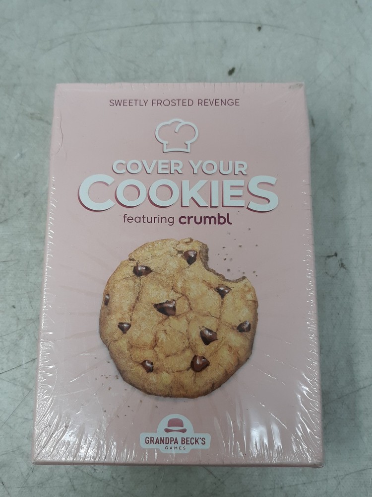 Grandpa Beck’s Games Cover Your Cookies Card Game – New & Sealed