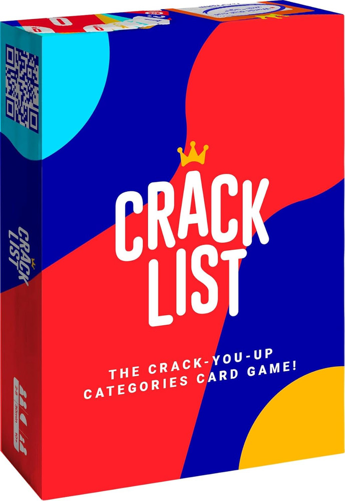 SAVANA Crack List – The Crack-You-Up Categories Card Game | 2+ Players | Quick a