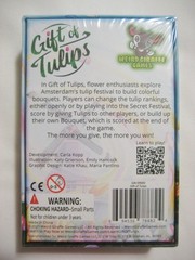 Gift of Tulips – Card Game (Weird Giraffe Games) – 2-6 Players, Ages 8+, 20 min
