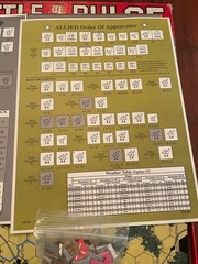 Avalon Hill Military Board Games Vintage Lot Of 3 War @ Sea, Mustang, Battle Of