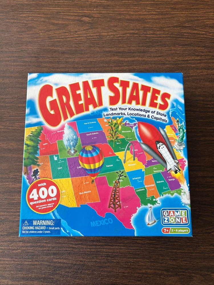 Great States Board Game