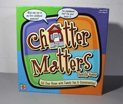 Chatter Matters Family Fun Game for 2 to 6 Players for Ages 8+ Complete- 2000
