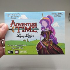 Love Letter Adventure Time Boxed Edition Complete Steve Jackson OOP Sealed Cards