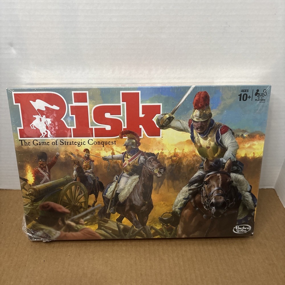 RISK Board Game The Game of Strategic Conquest Hasbro 2015 New Box Damage