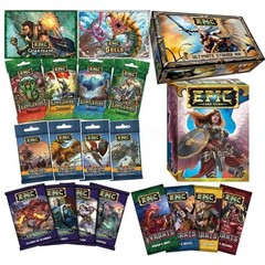 Epic Card Game Bundle: Base Set, Guardians, Duels, 20 Items + 4 Card Packs & Sto