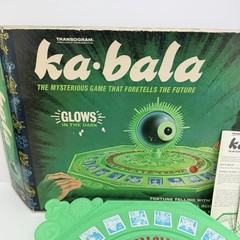 Vintage TRANSOGRAM Ka-Bala Fortune Tarot Board Game 1967 RARE in Box Excellent