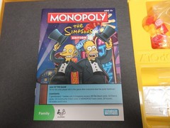 Monopoly The Simpsons Edition Board Game Electronic Cash 2009, COMPLETE Used