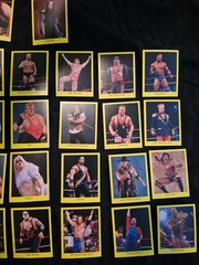 WWF Cardinal Trivia Card Game Complete. 1st ed. The Rock Stone Cold Rookie mint!