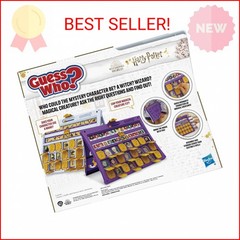 Guess Who? HARRY POTTER Edition Board Game | Ages 6 and Up | 2 Players | Fun Gam