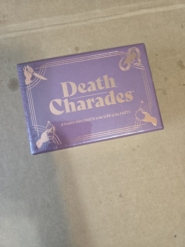 New in Sealed Box Death Charades Game for 2-20 Players Ages 13 and Up