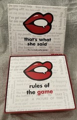 That’s What She Said The Party Board Game of Twisted Innuendos – See Pics