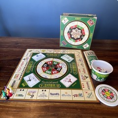 Casino Royale Board Game-combines Elements of Craps Roulette Poker-Complete Set