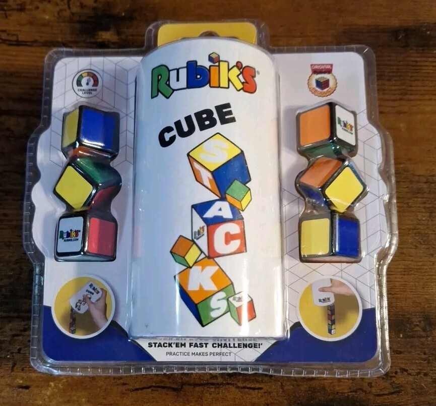 Rubik’s Cube Stacks Game – New – Sealed Mental Challenge Game