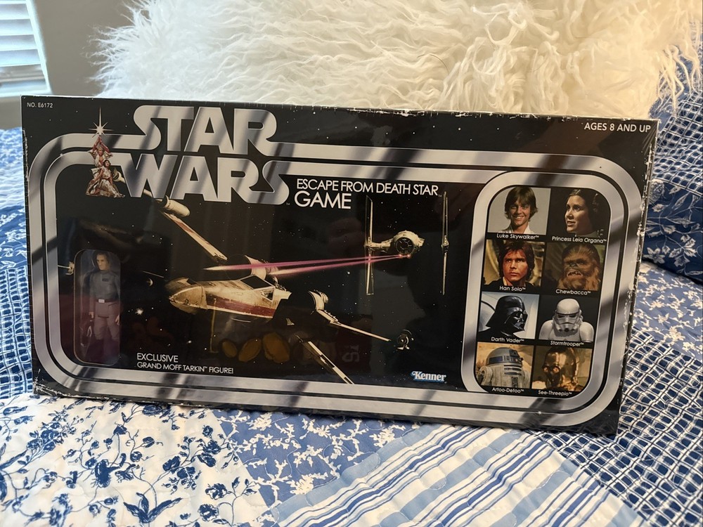 Star Wars Escape From The Death Star Board Game w/ Grand Moff Tarkin SEALED