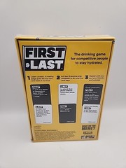 First & Last Drinking Card Board Game Hunch Studios 2021 Buzzed FL455 New Sealed