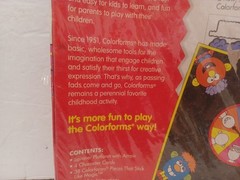 Colorforms SILLY FACES Game 1998 University Games NEW SEALED/READ FREE SHIP