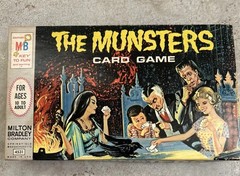 The Munsters Card Game 1964 Milton Bradley 4531 No Signs Of Use! HTF!