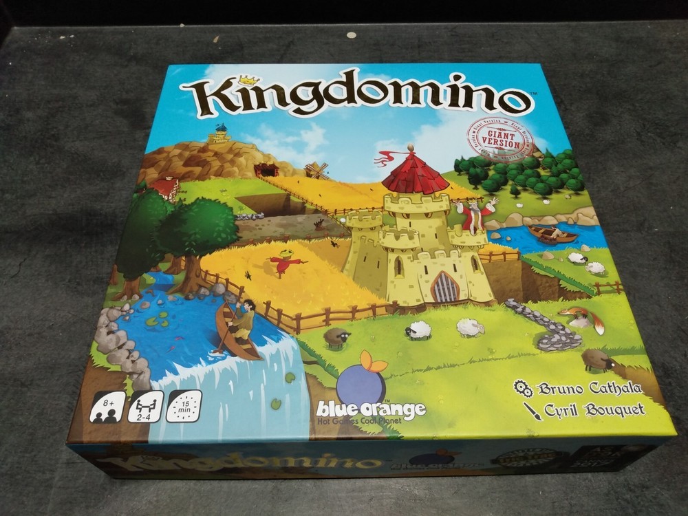 Kingdomino Giant Version Famil Fun Strategy Board Games Blue Orange Games