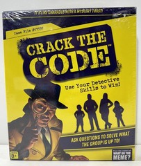 CRACK THE CODE Game Use Your Detective Skills to Win Sealed 2022 Ages 8 and Over