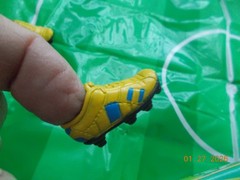Tabletop Game Finger Soccer, Complete, unused, with Soccer Anecdote Booklet
