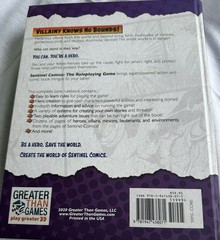 Greater Than Games RPG Book Sentinel Comics Core Rule Book 2020 431 Pages
