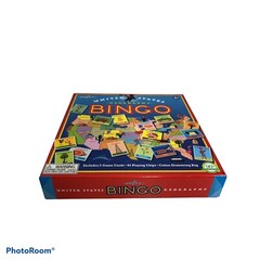 eeBoo United States Map US Geography Bingo Ages 5 Up Educational Game