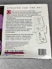 VTG 1993 Pictionary The Classic Game Of Quick Draw Milton Bradley Sealed!! NIP