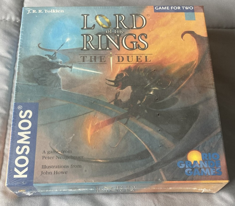 New in Sealed box Lord of the Rings The Duel Game for Two by Rio Grande Games