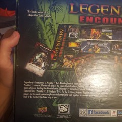 Legendary Encounters Predator Deck Building Game Upper Deck Complete Alien Movie