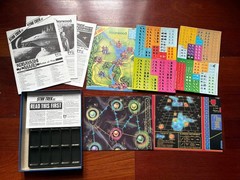 Star Trek III 3 solitaire board games West End Games UNPUNCHED COMPLETE