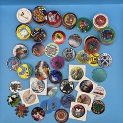 Lot of 175+ POGs, Slammers and Milk Caps – Various characters, shapes, etc.