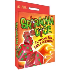 TDC Games Sriracha Dice Game – Flaming Fun for Everyone, Great for Party